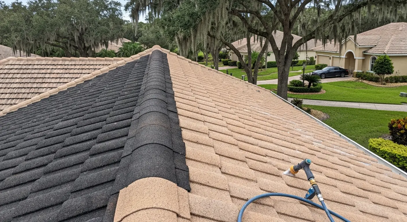 Roof cleaning