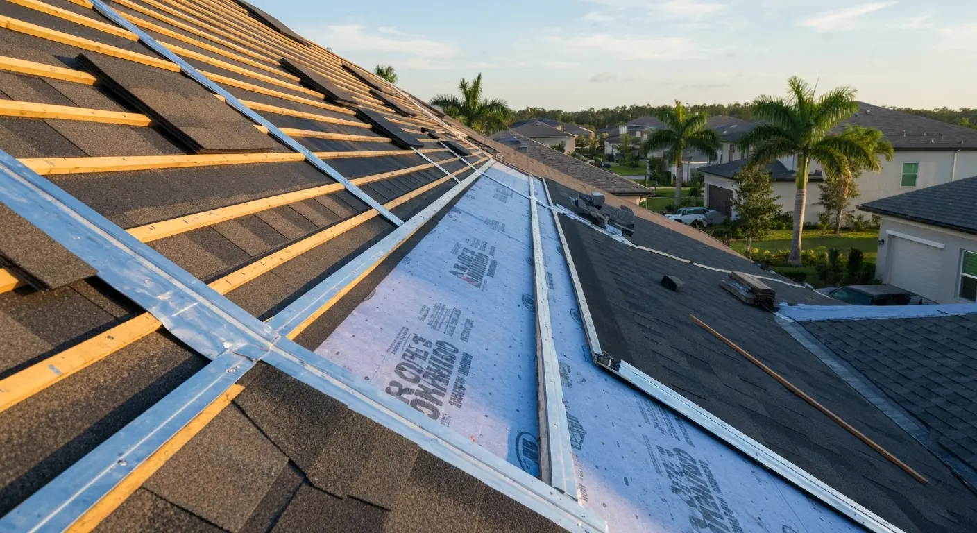 Roof installation in Wellen Park