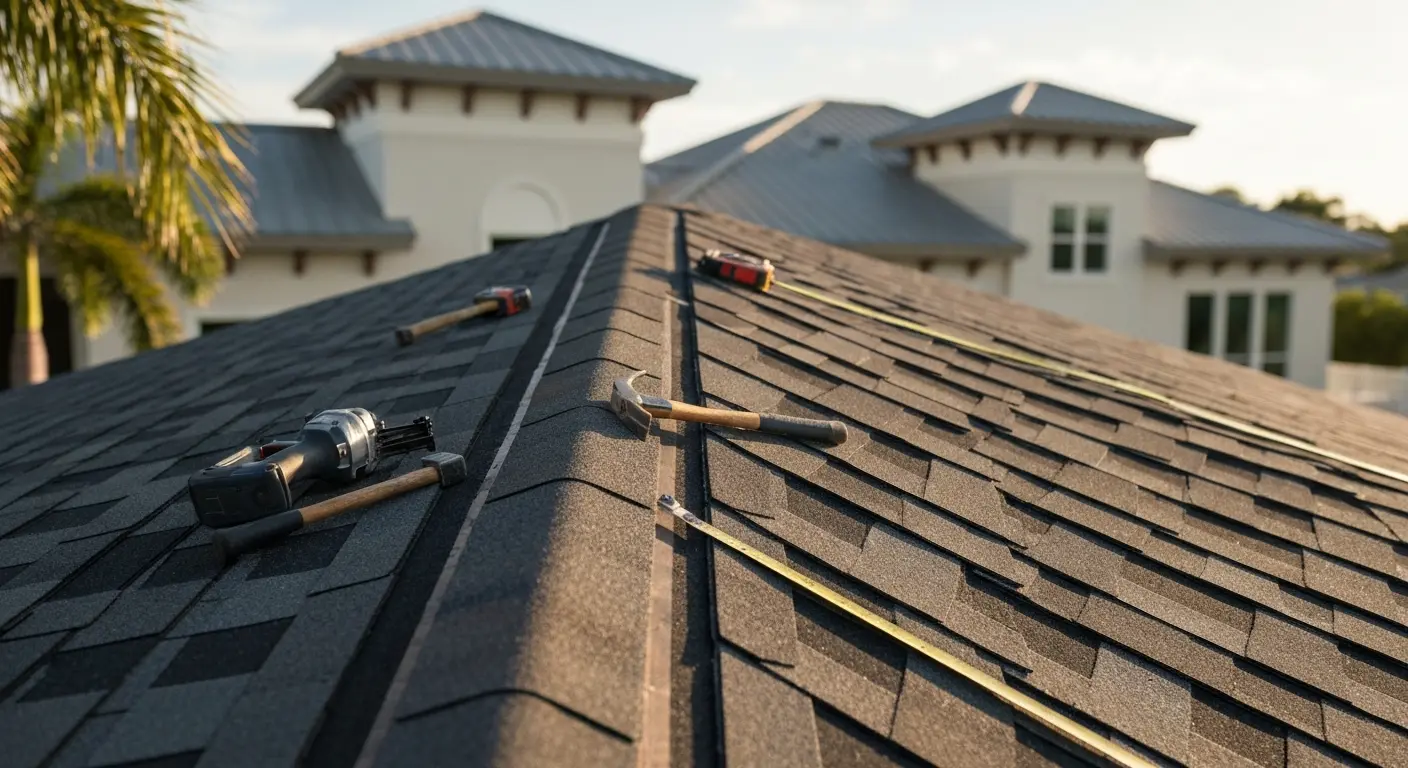 Roof installation in Longboat Key