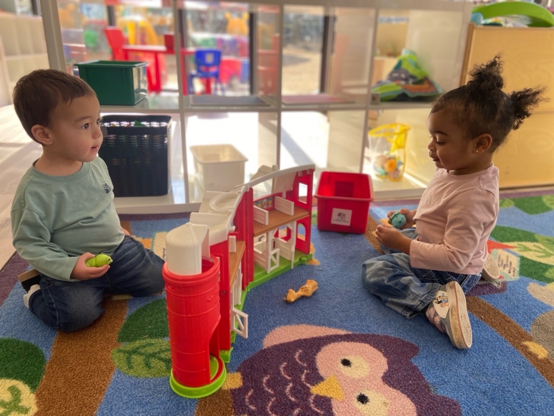 Day School students during a hands-on activity