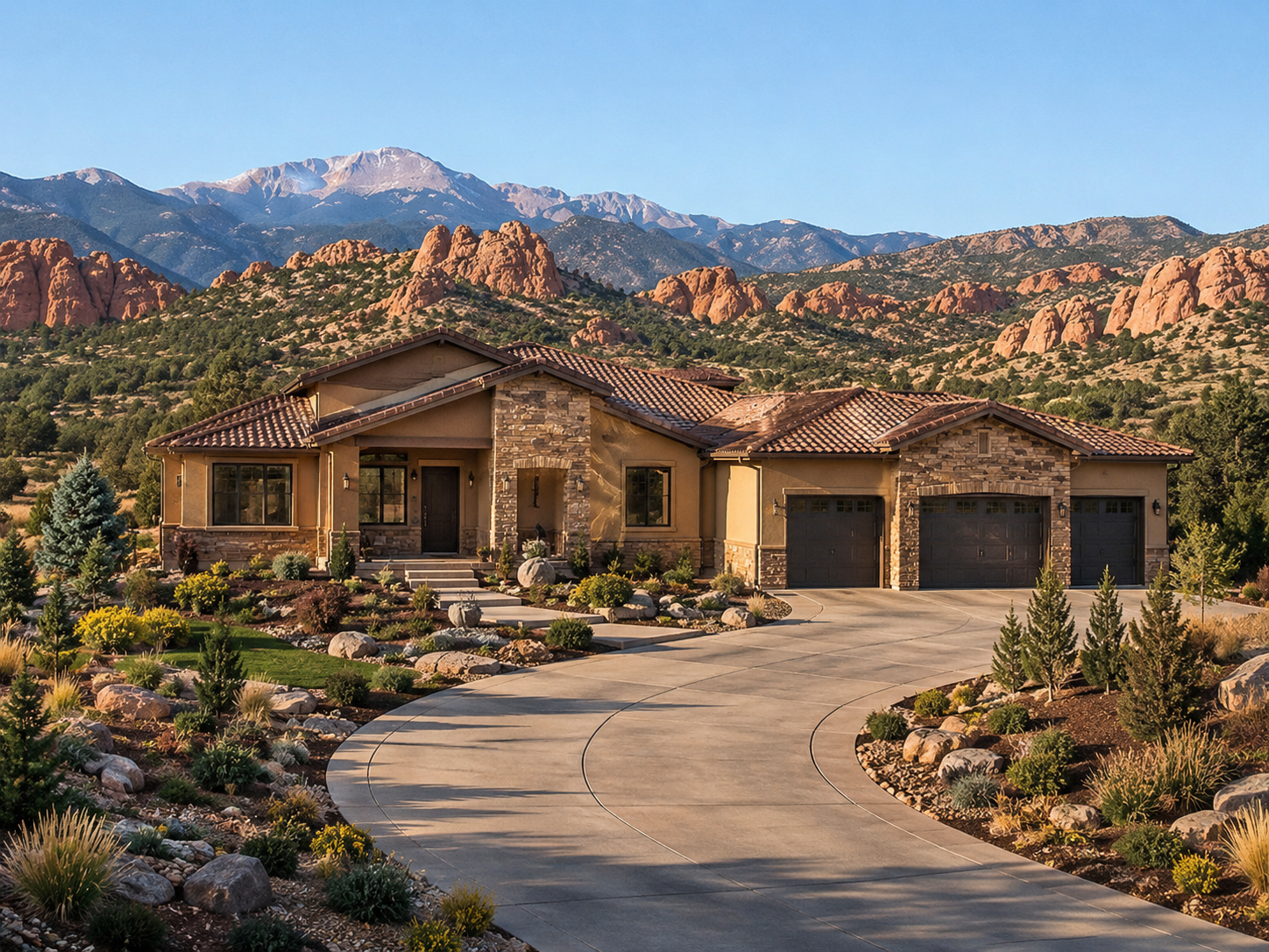 Colorado Springs scenic landscape