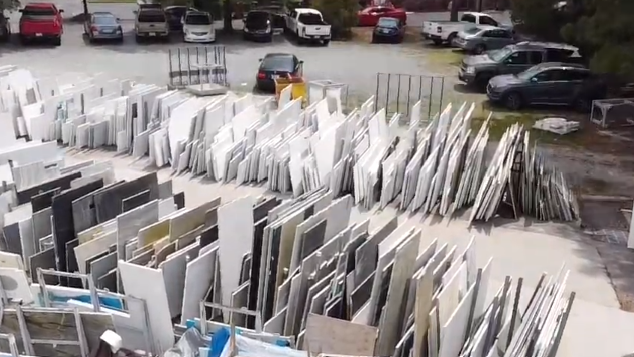 Absolute Stone showroom in Cary, North Carolina
