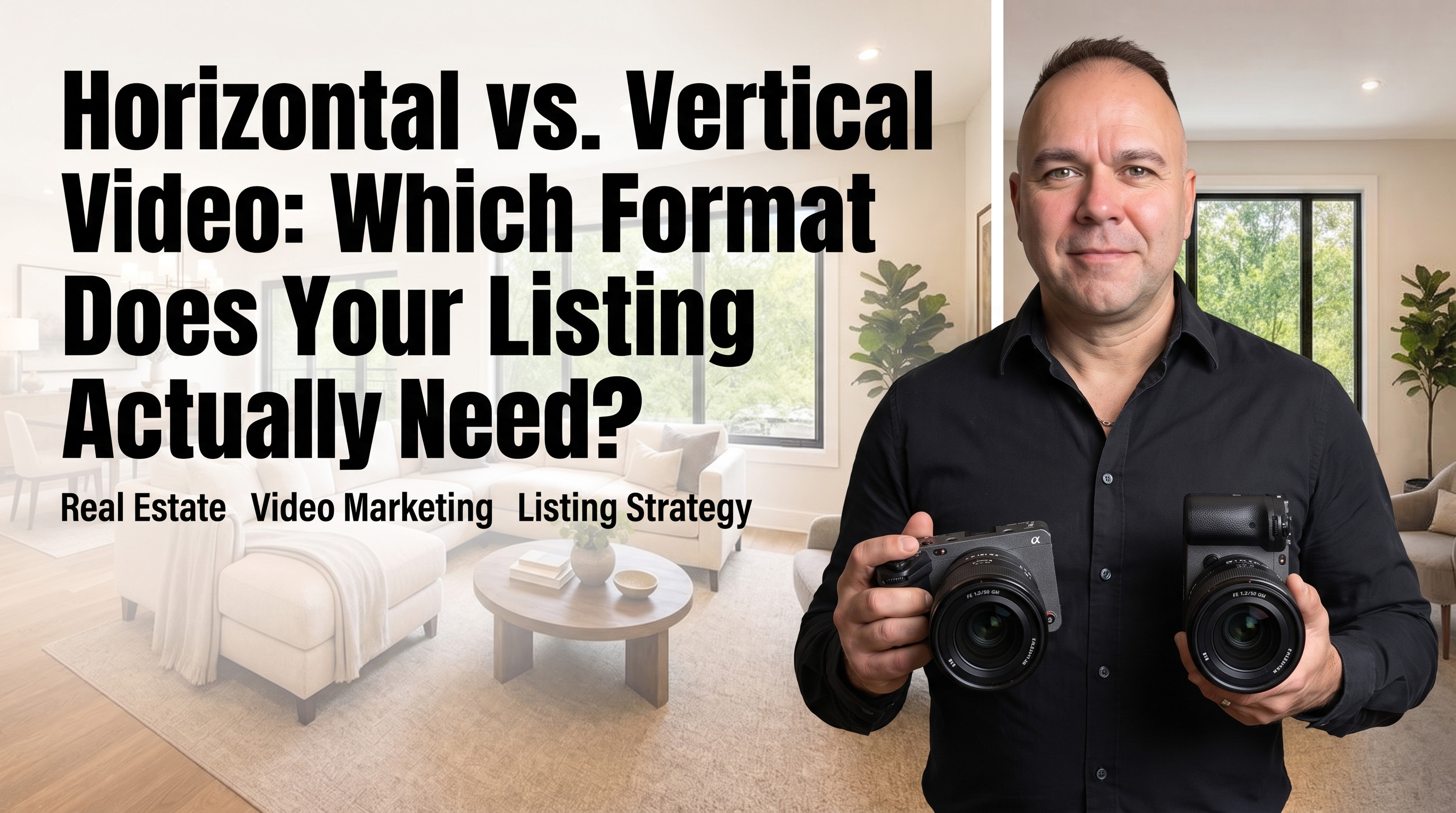 Horizontal vs. Vertical Real Estate Video: Which Format?