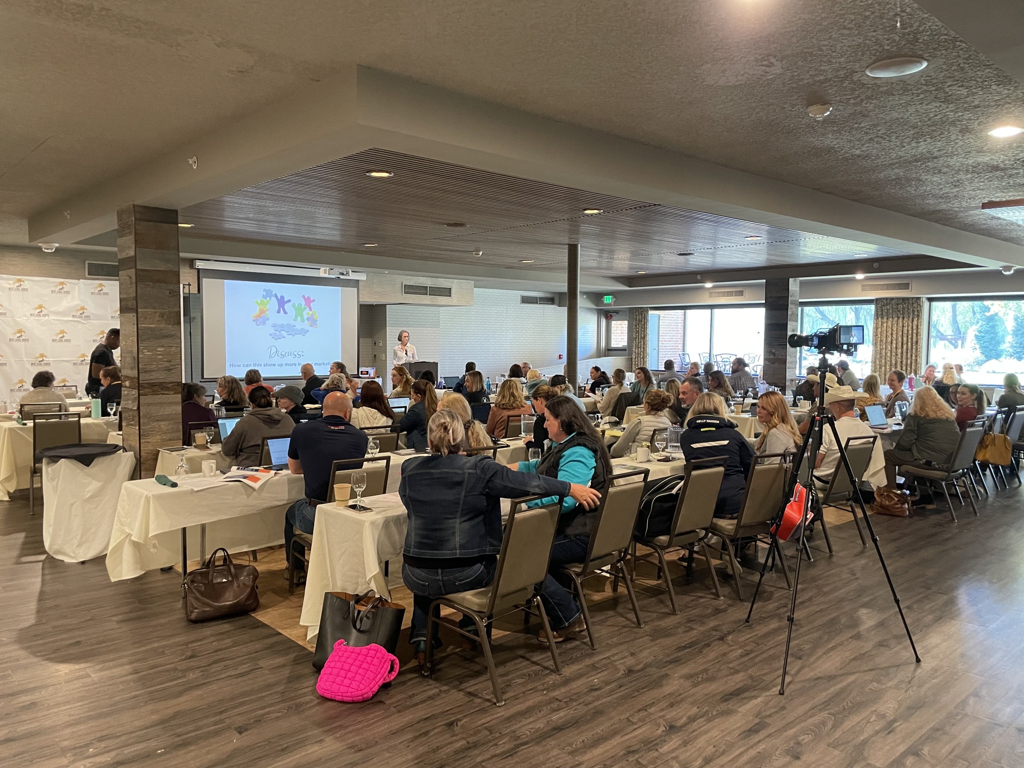 Attendees gathered at The Horse-First Profit Summit