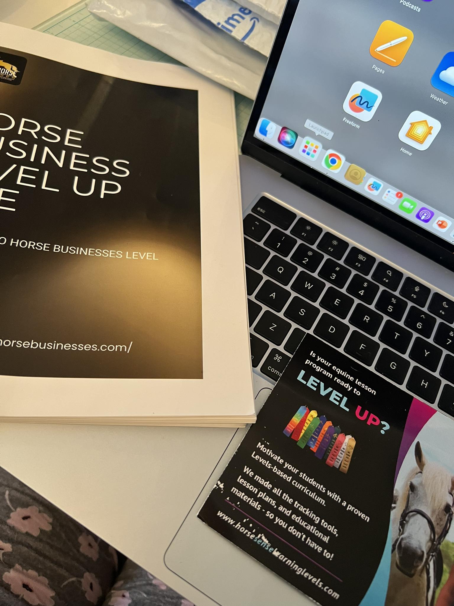 The Horse-First Profit Summit branded materials and playbook