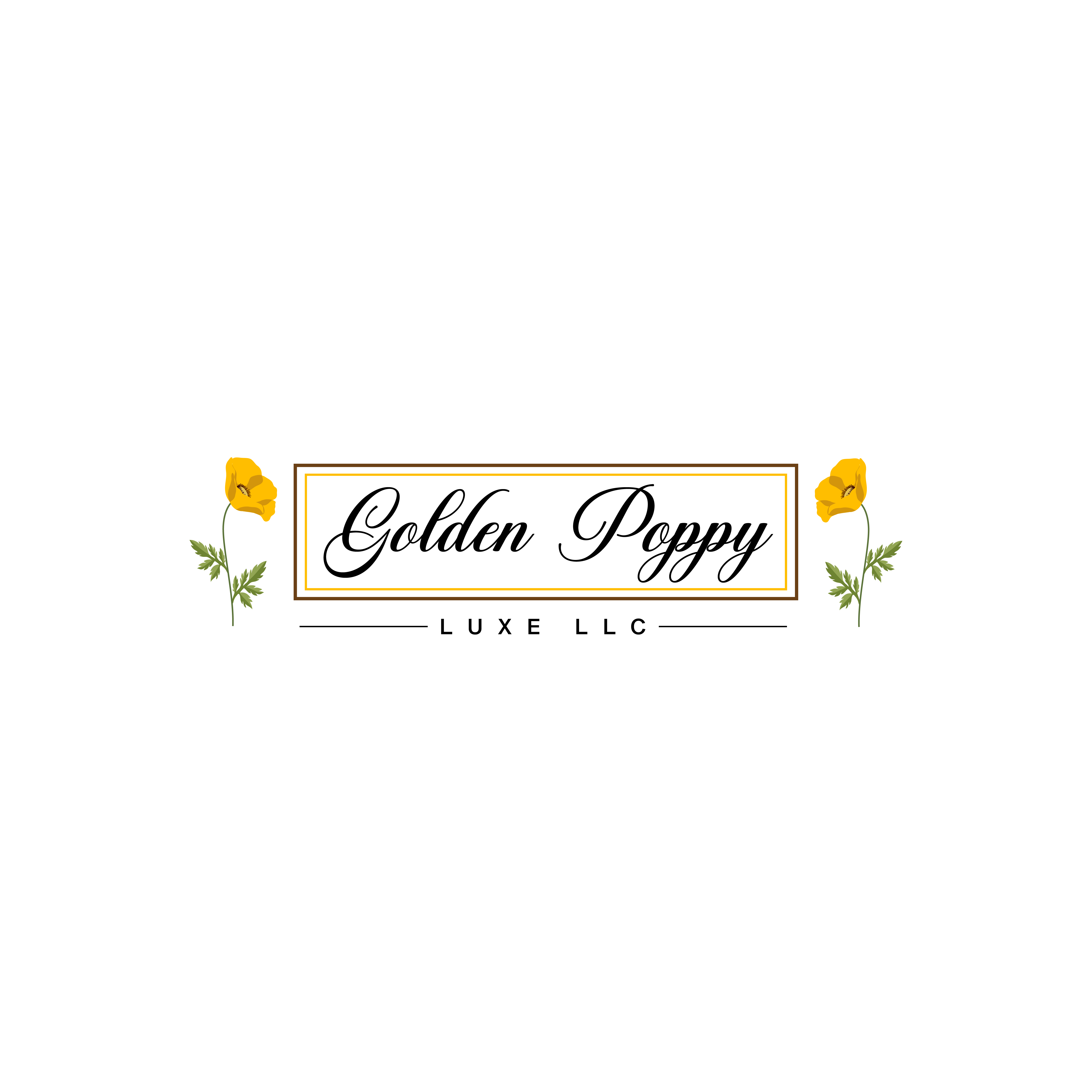 Golden Poppy Luxe Logo