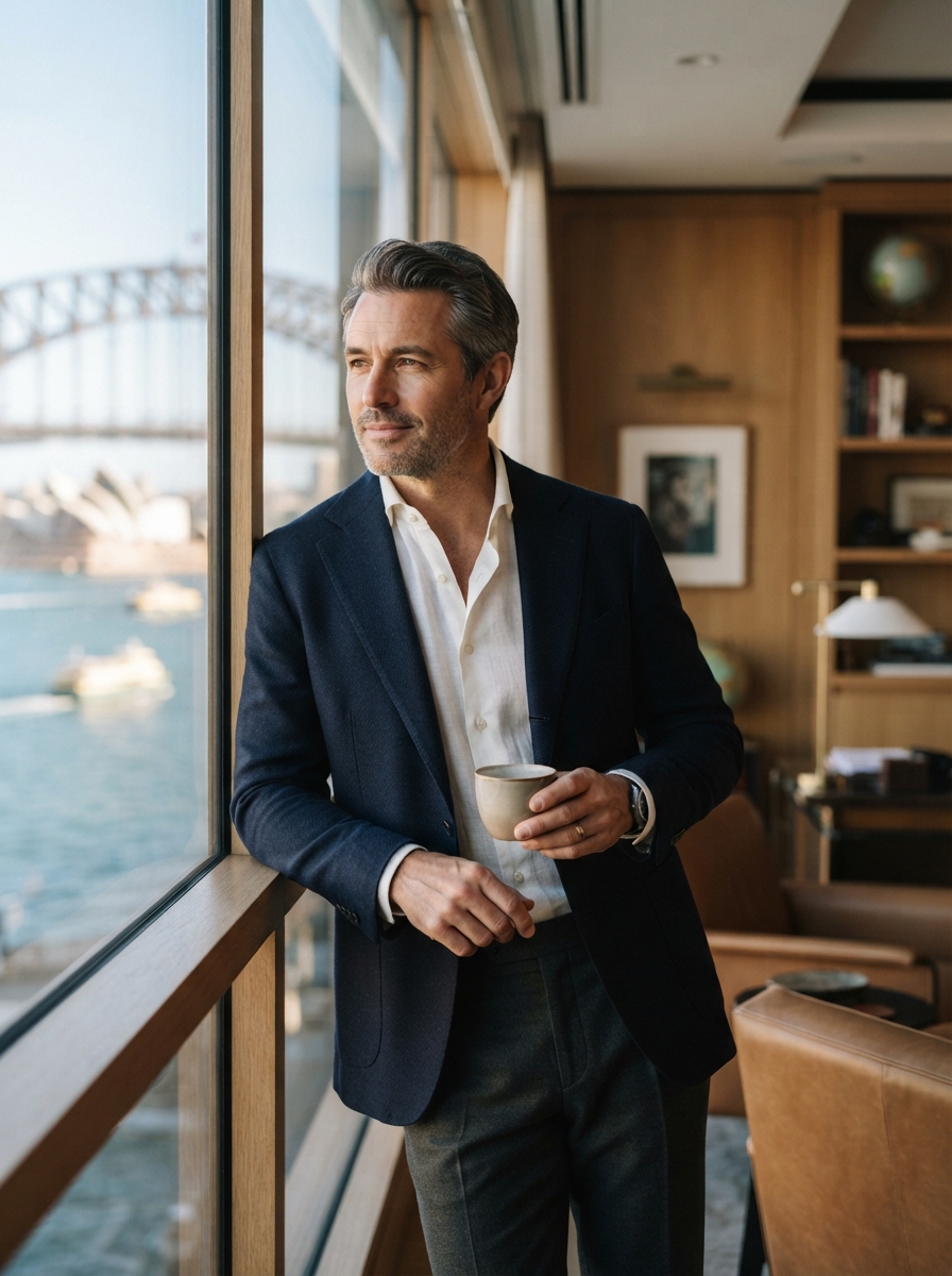 Business owner enjoying life while Harbour Concierge keeps the business running