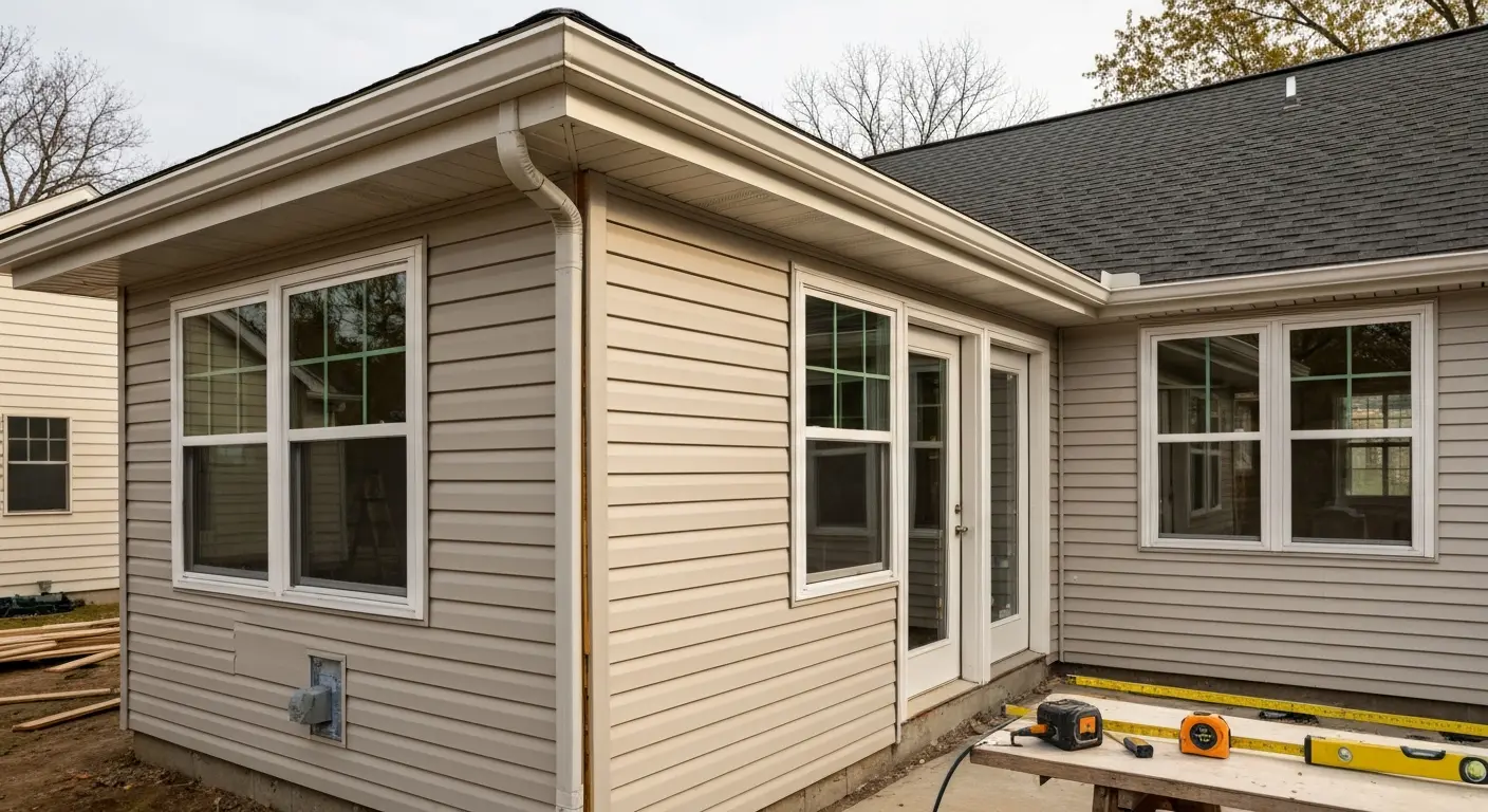 Home addition construction