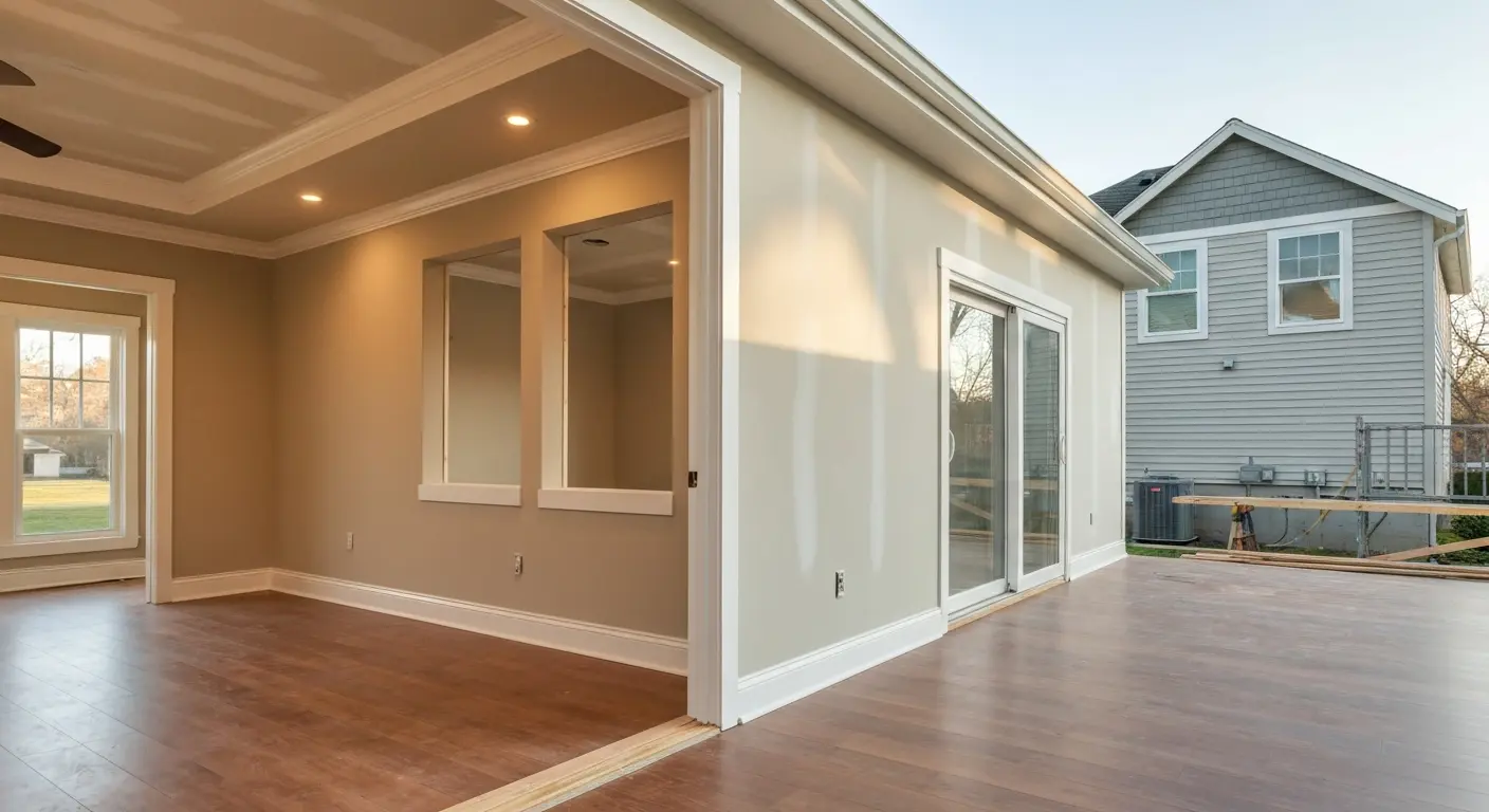 Master bedroom addition