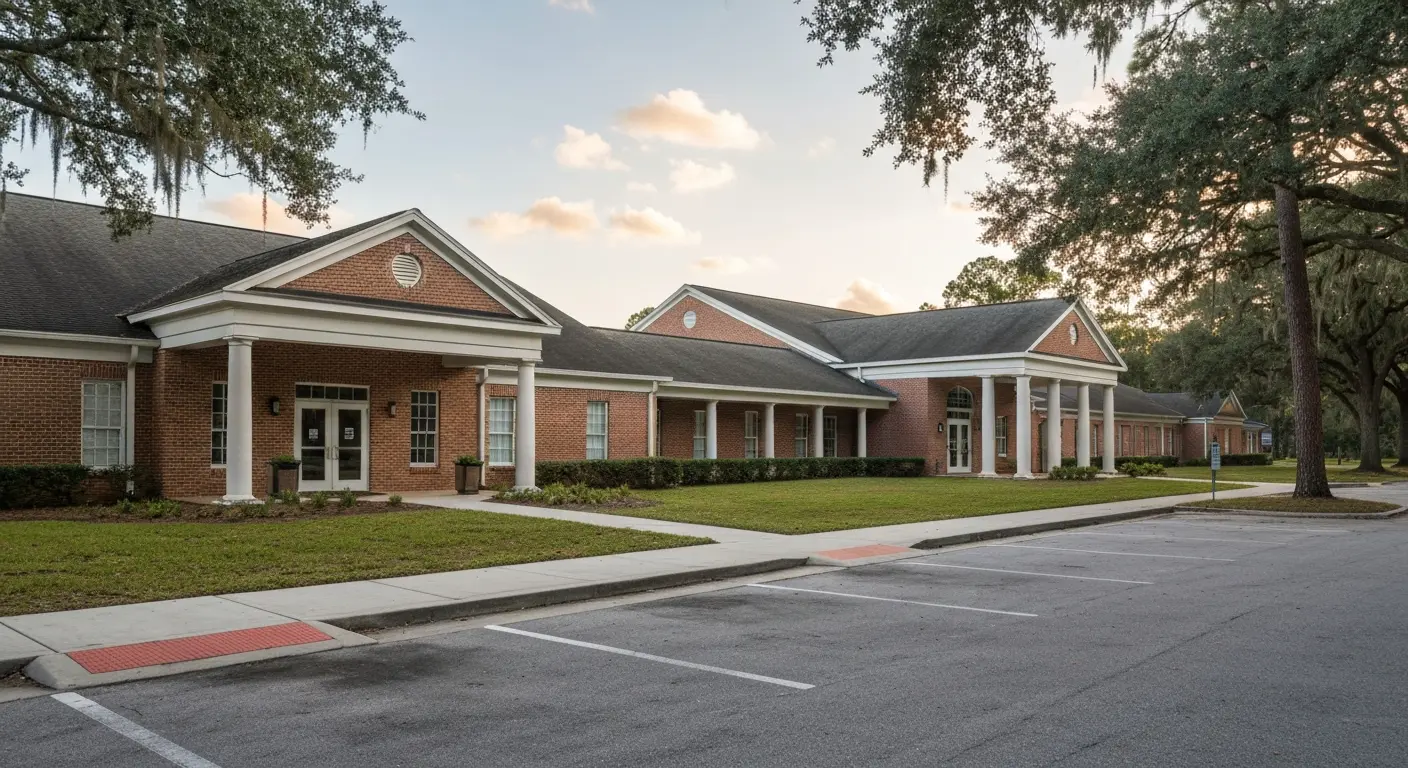 Government and commercial buildings in Live Oak