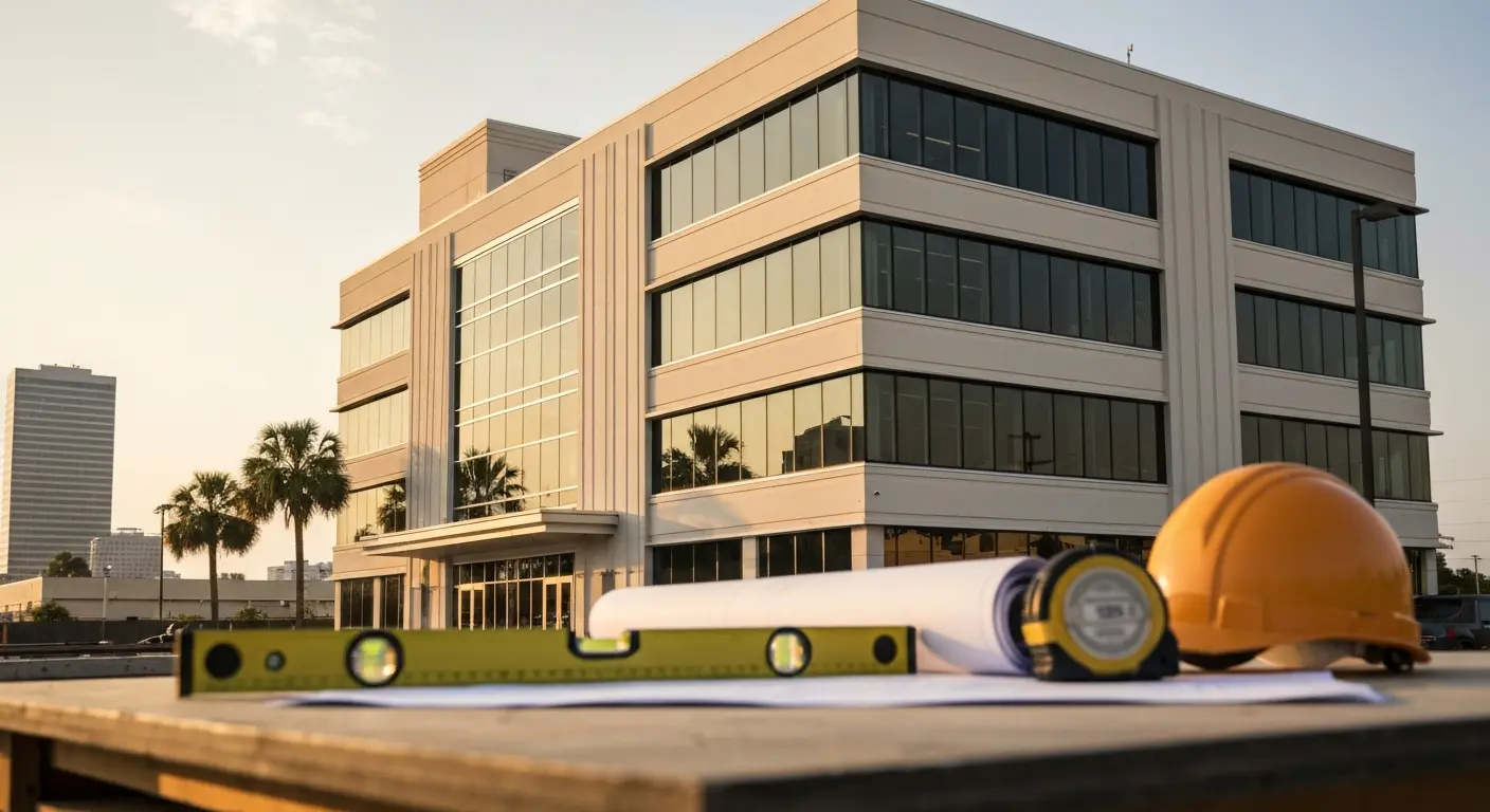 Commercial construction project