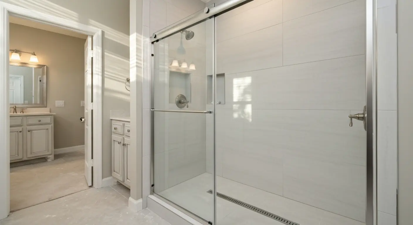 Tub to shower conversion