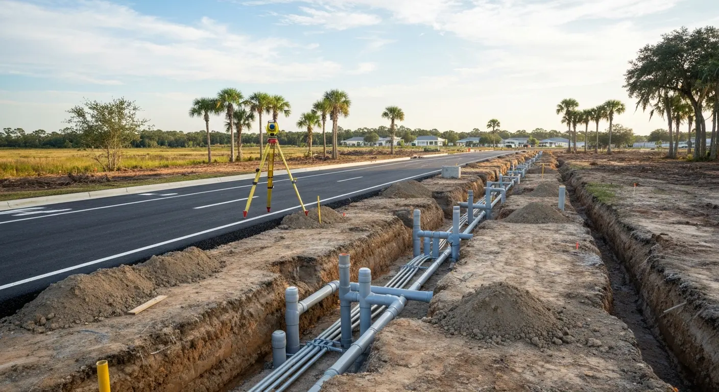 Infrastructure construction