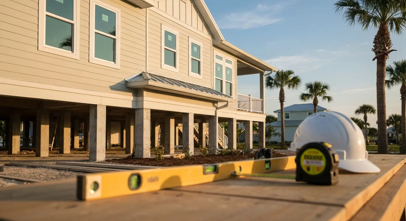 Residential construction project