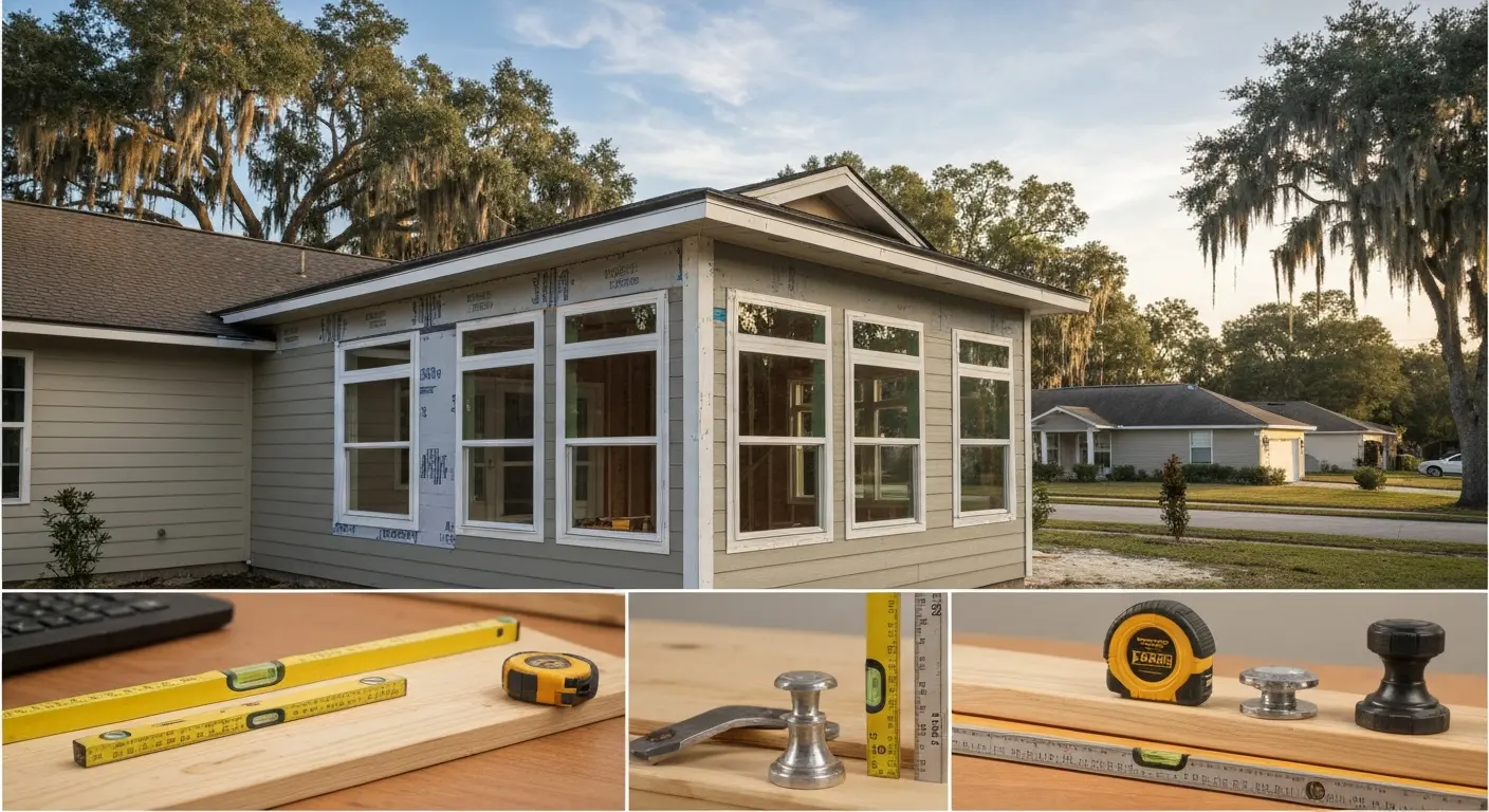 Residential construction in Suwannee County
