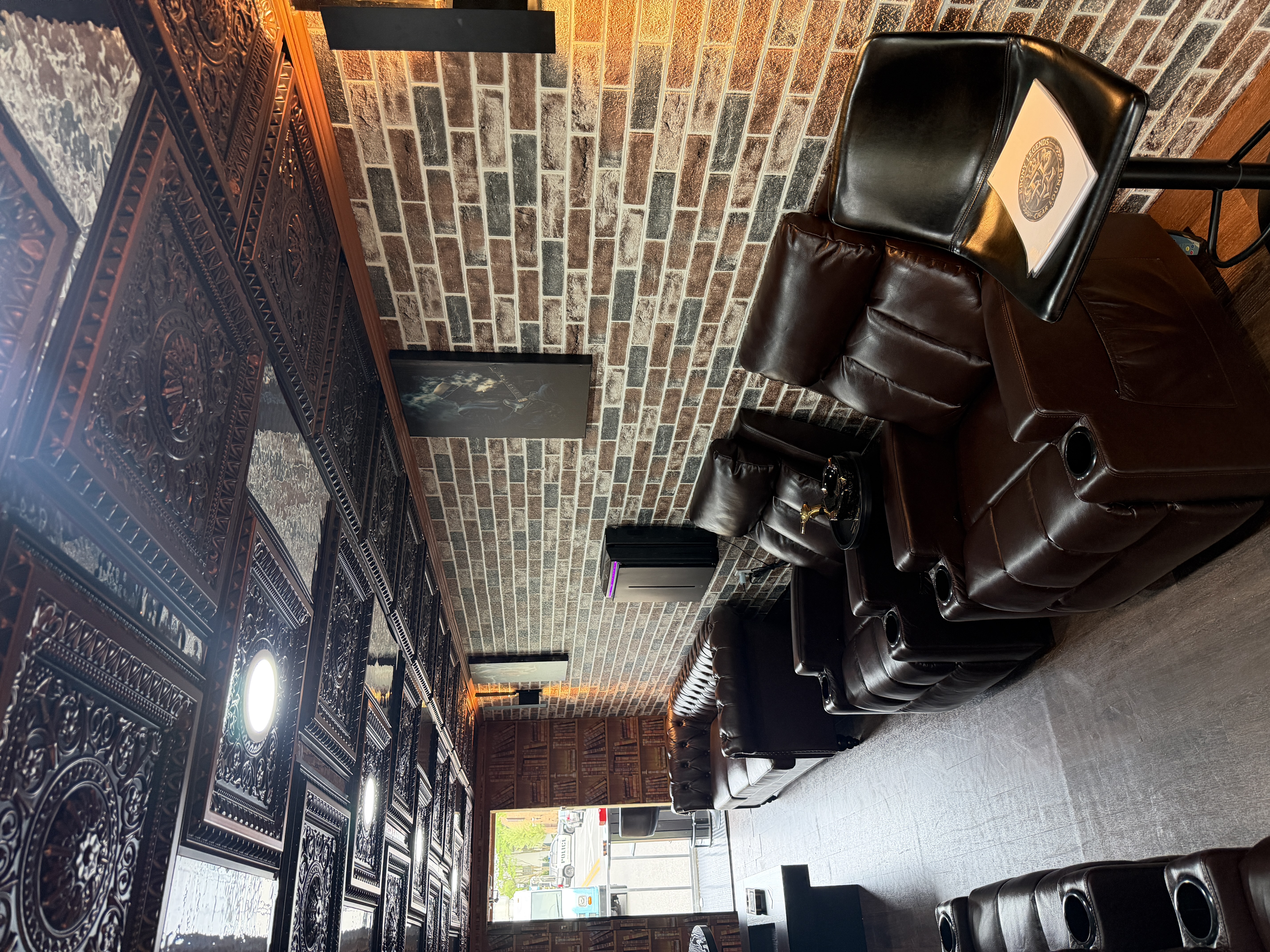 Lounge interior detail