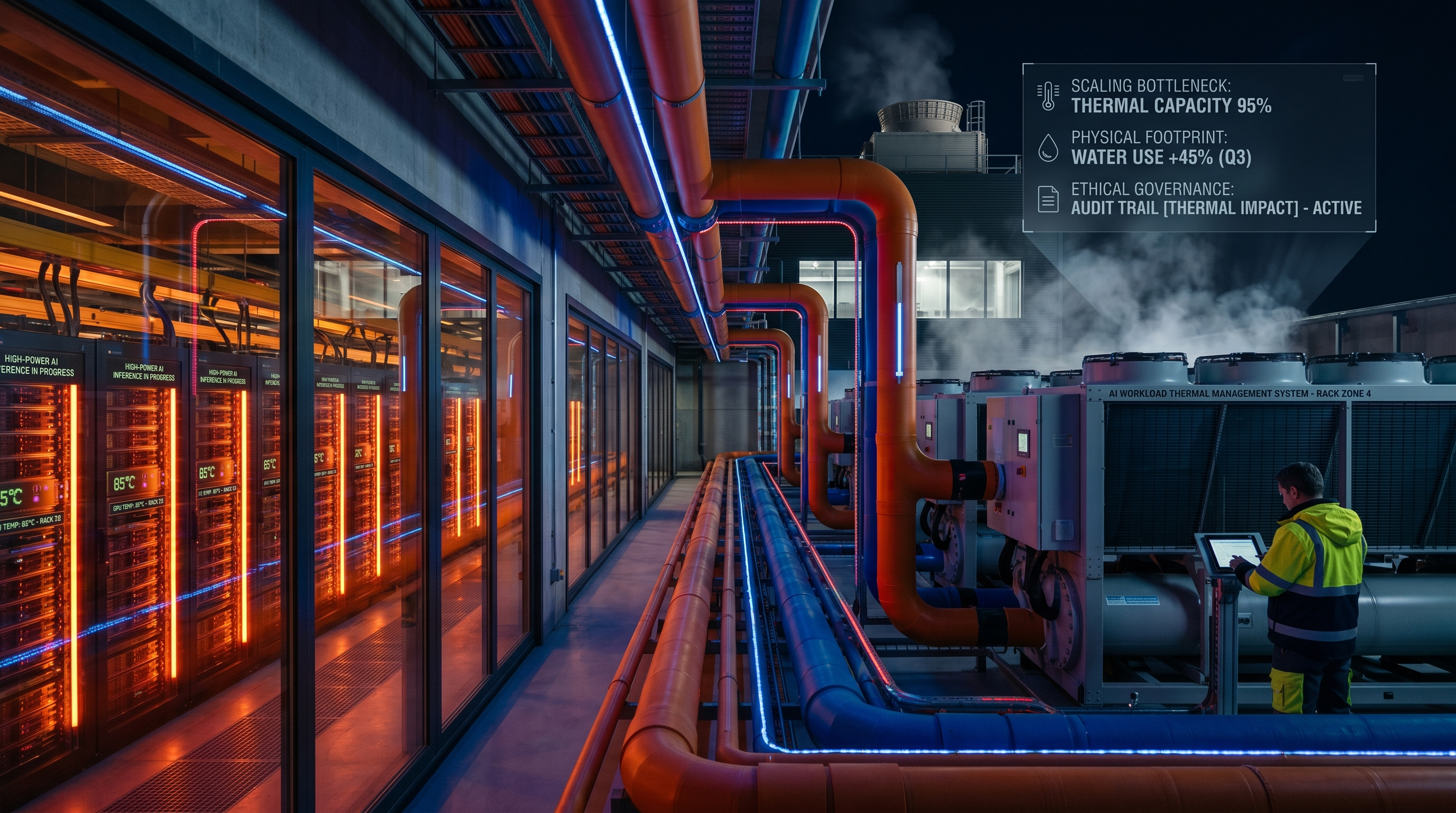 AI data center graphic