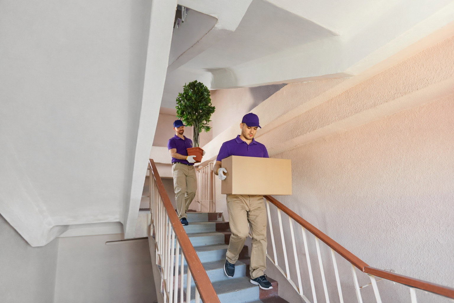 Professional movers ready to help