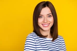 Woman smiling Woman smiling