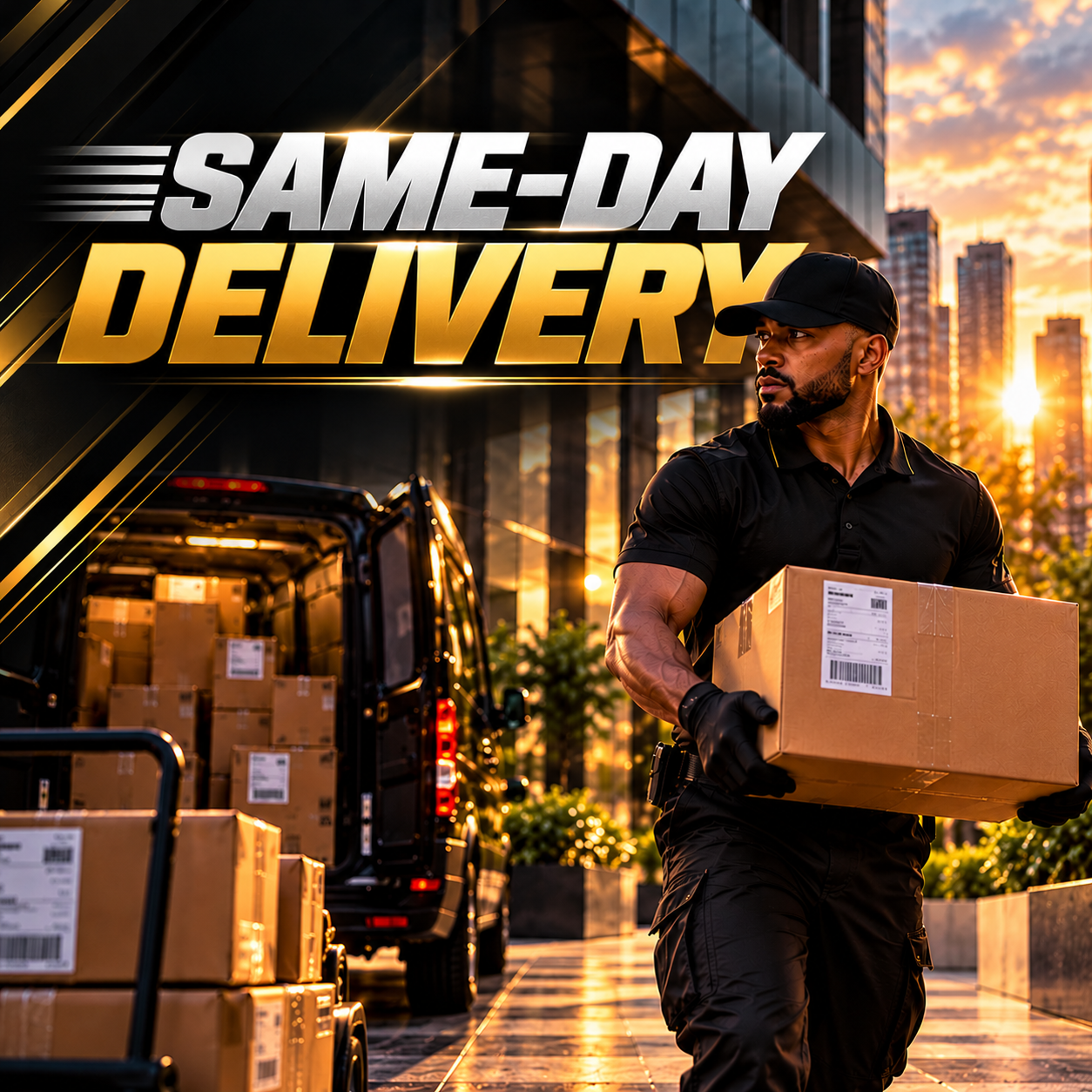 Same-day delivery operations hub