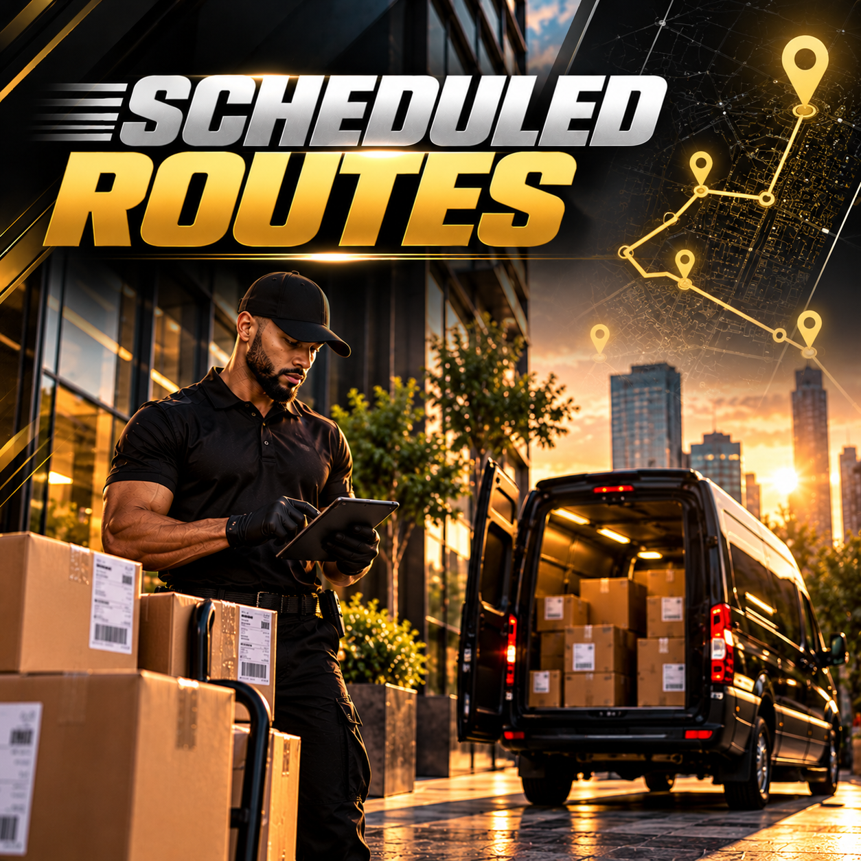 Same-day delivery operations hub