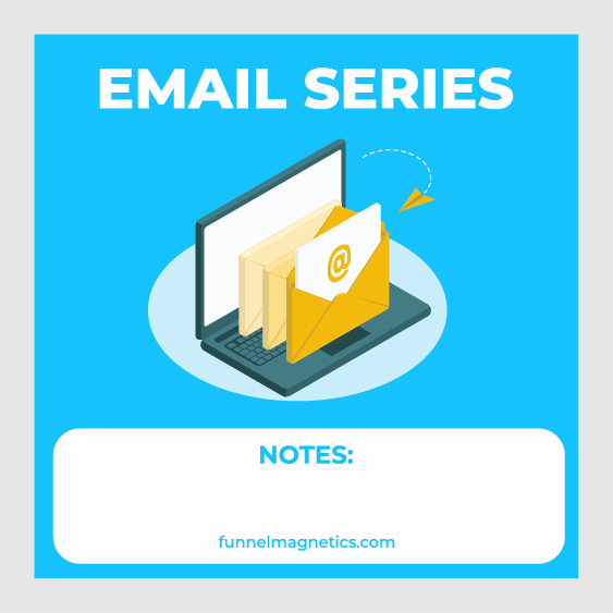 Email Series funnel magnet art