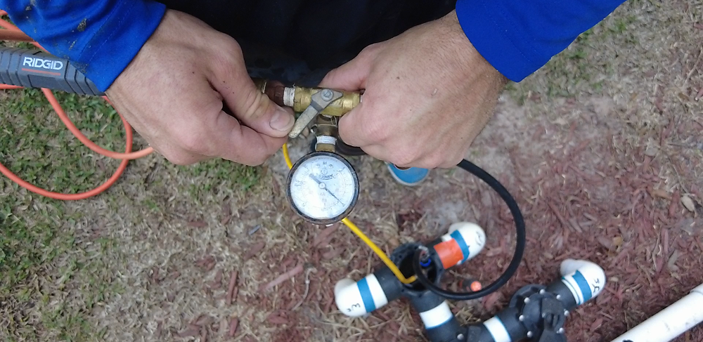 Above Ground Equipment Check