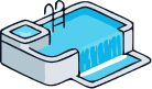 Pool, SPA, and infinity edge