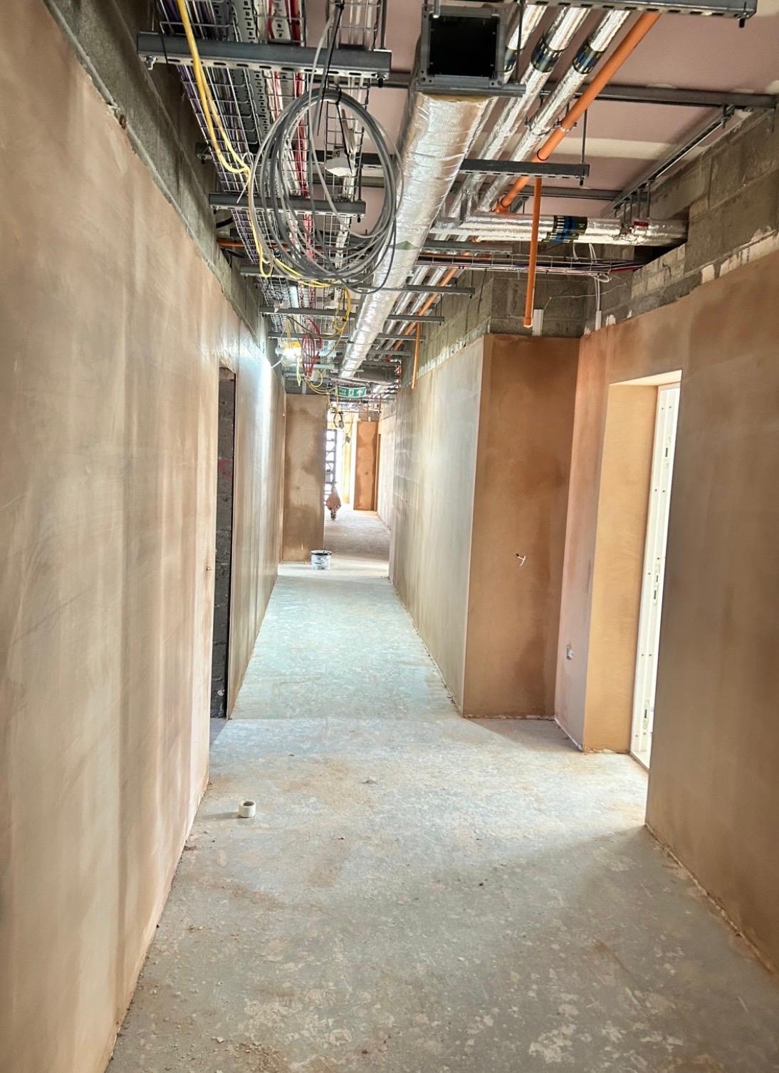 High standard plastering finish by Elite Plastering Contractors Ltd