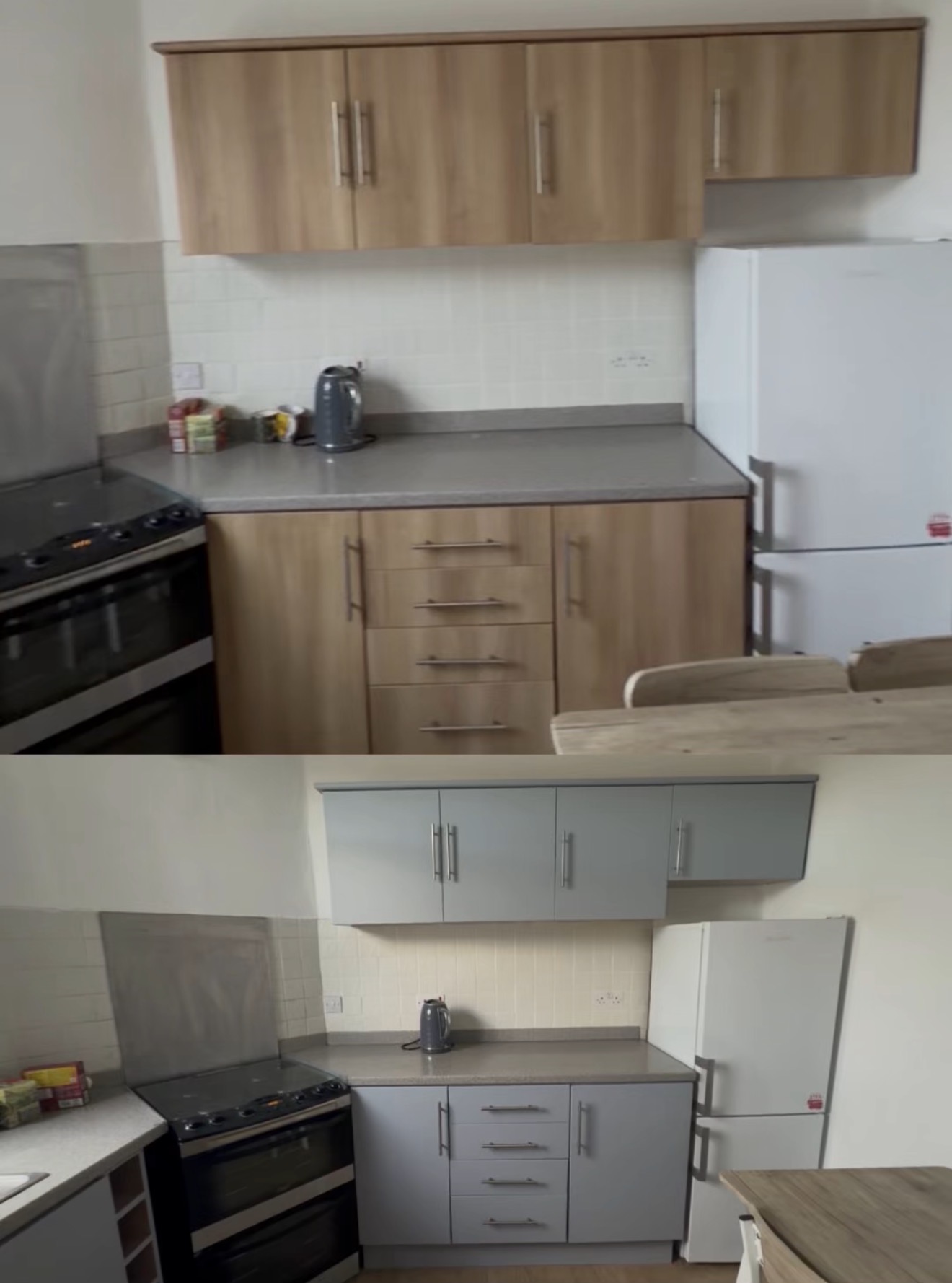 Kitchen transformation by Wrapdan