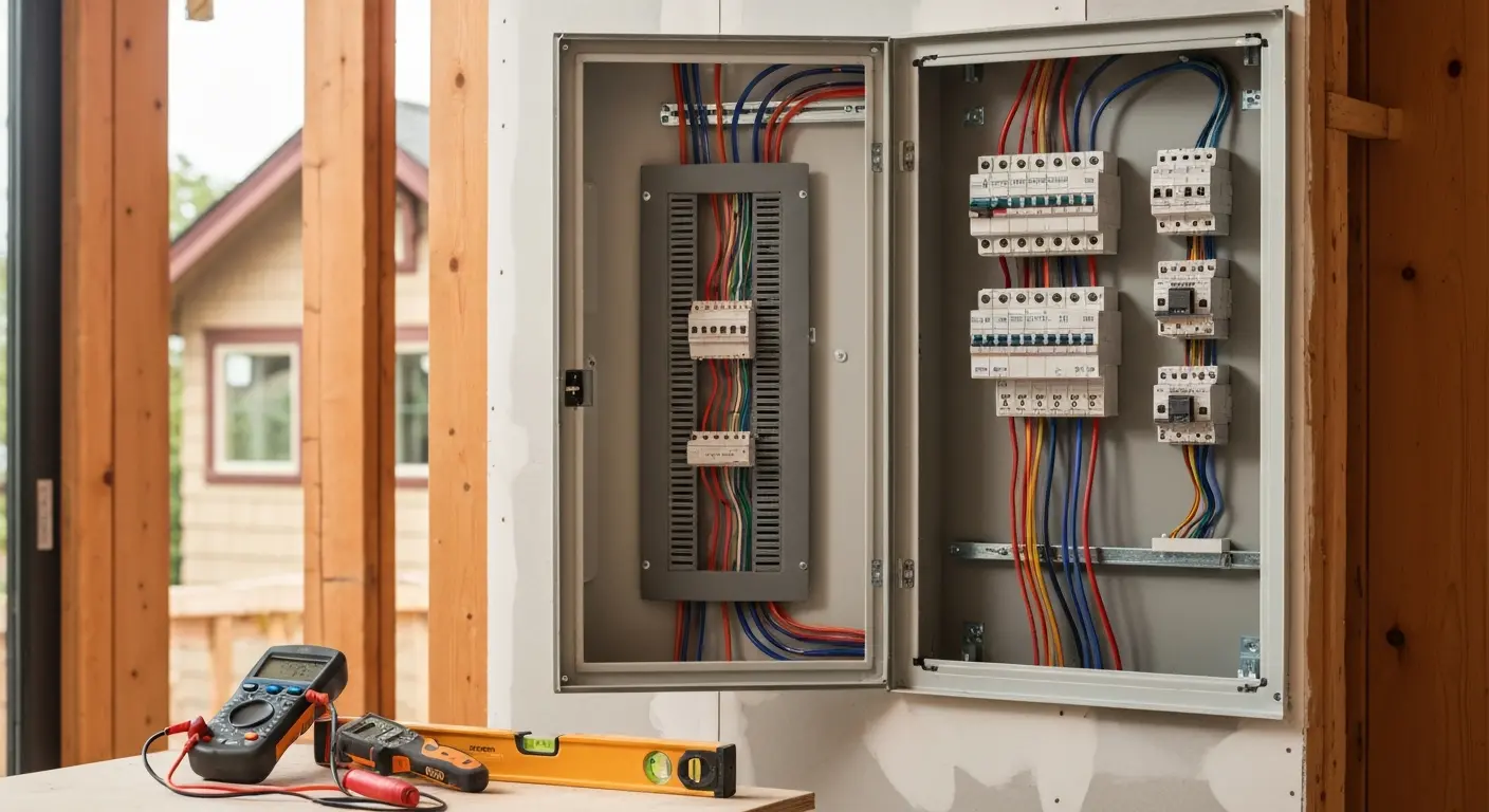 Residential electrical panel upgrade