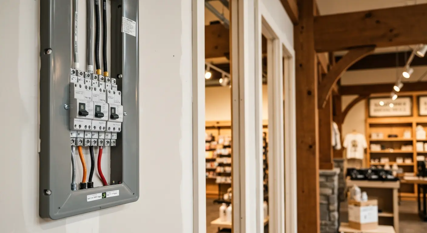Commercial electrical installation