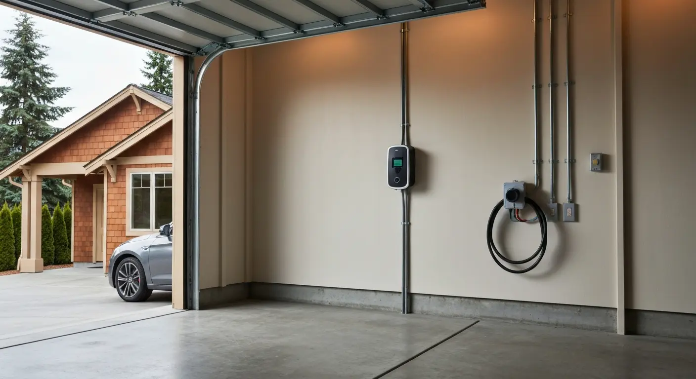 EV charger installation