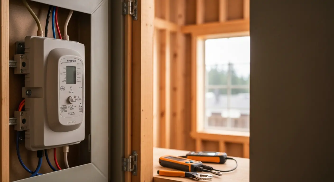 Surge protection installation