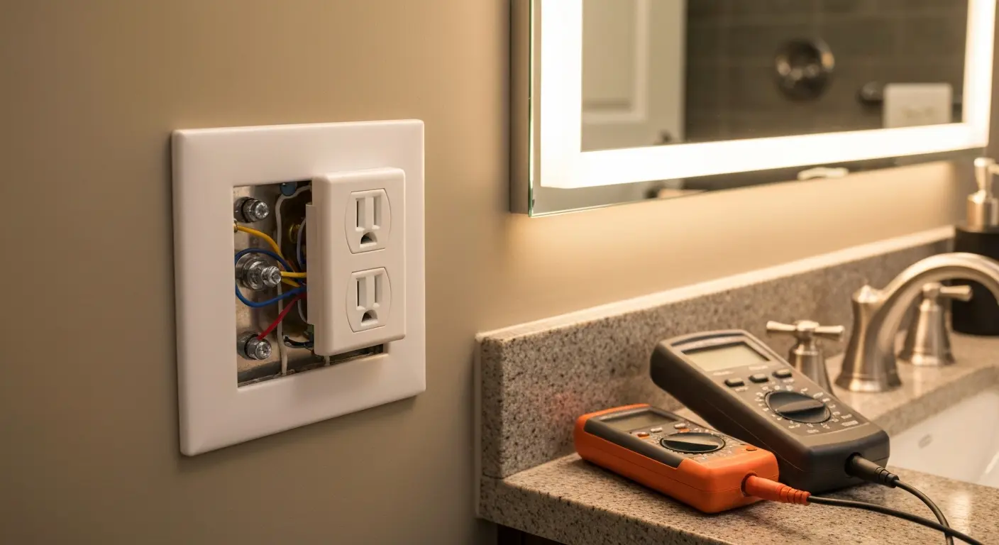 GFCI outlet installation