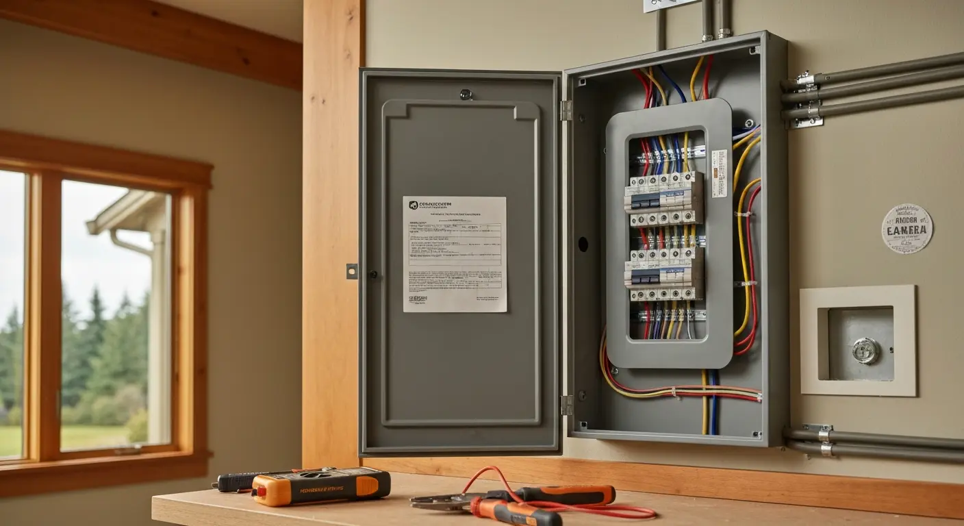 New electrical service setup