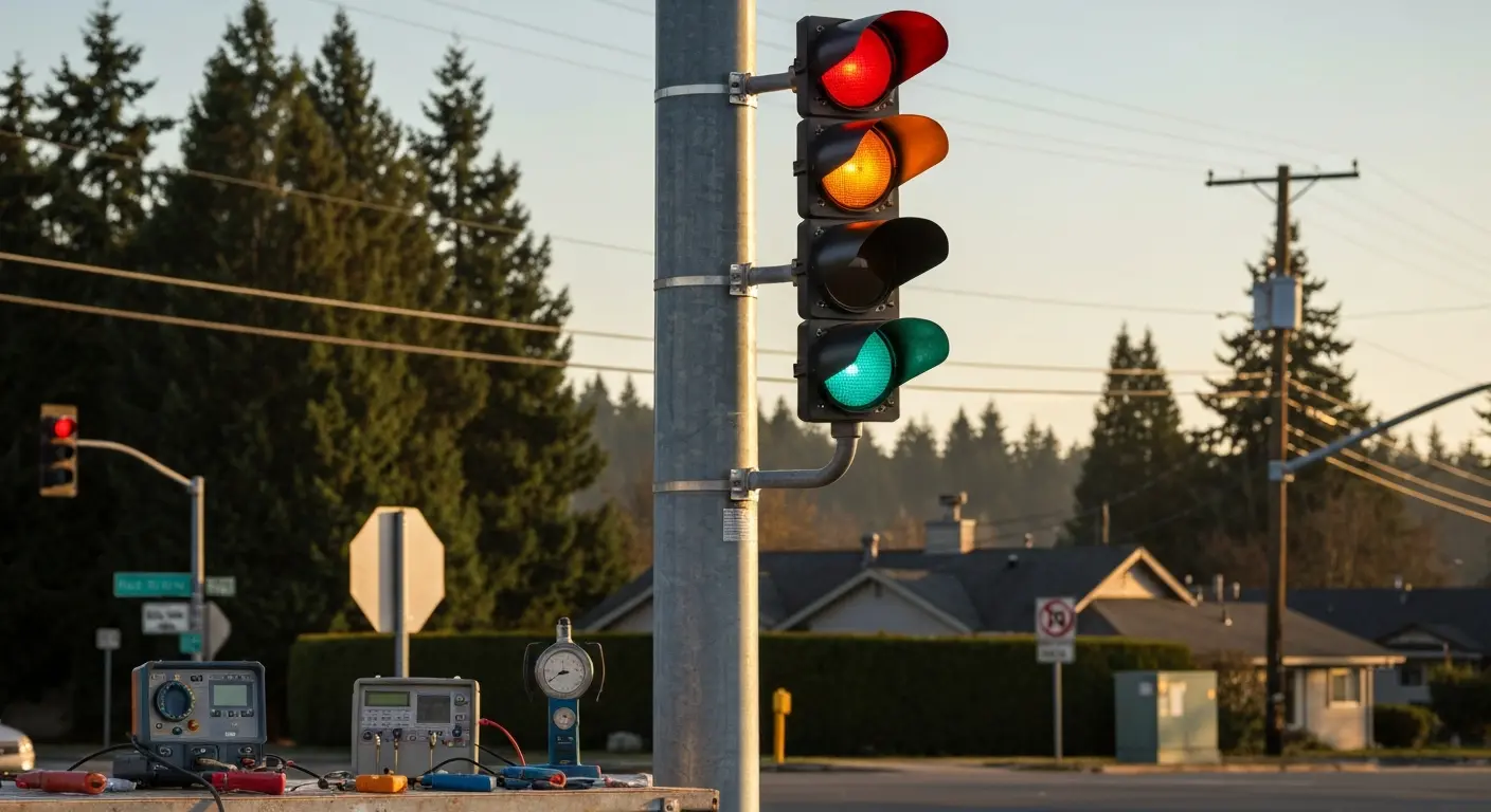 Traffic signal installation