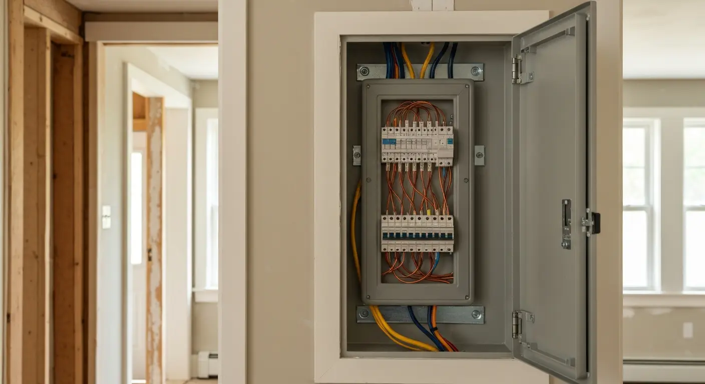 Residential electrical panel upgrade