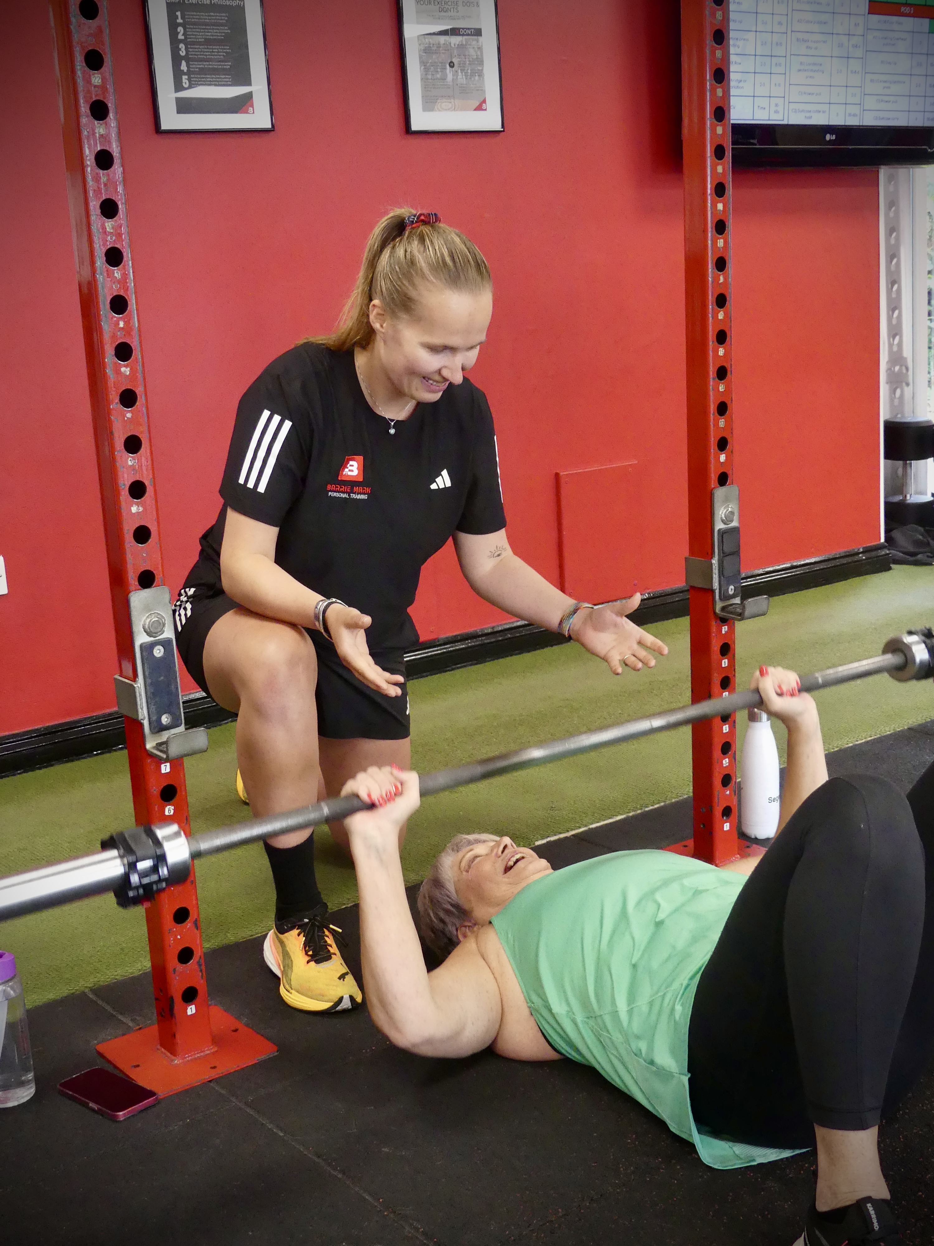 Coached training at Barrie Mark Personal Training, Carlisle