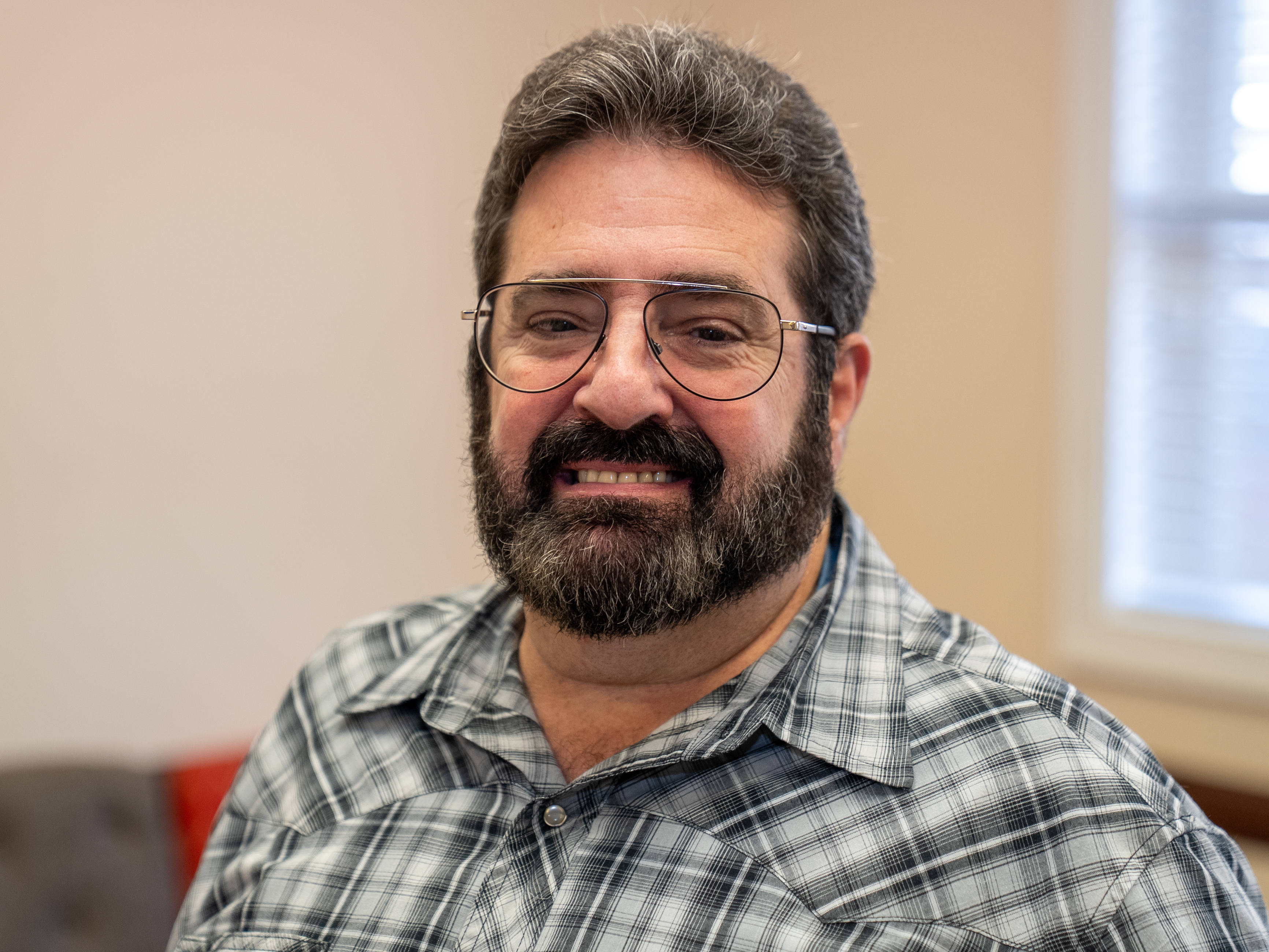 Patient smile after dental implant treatment