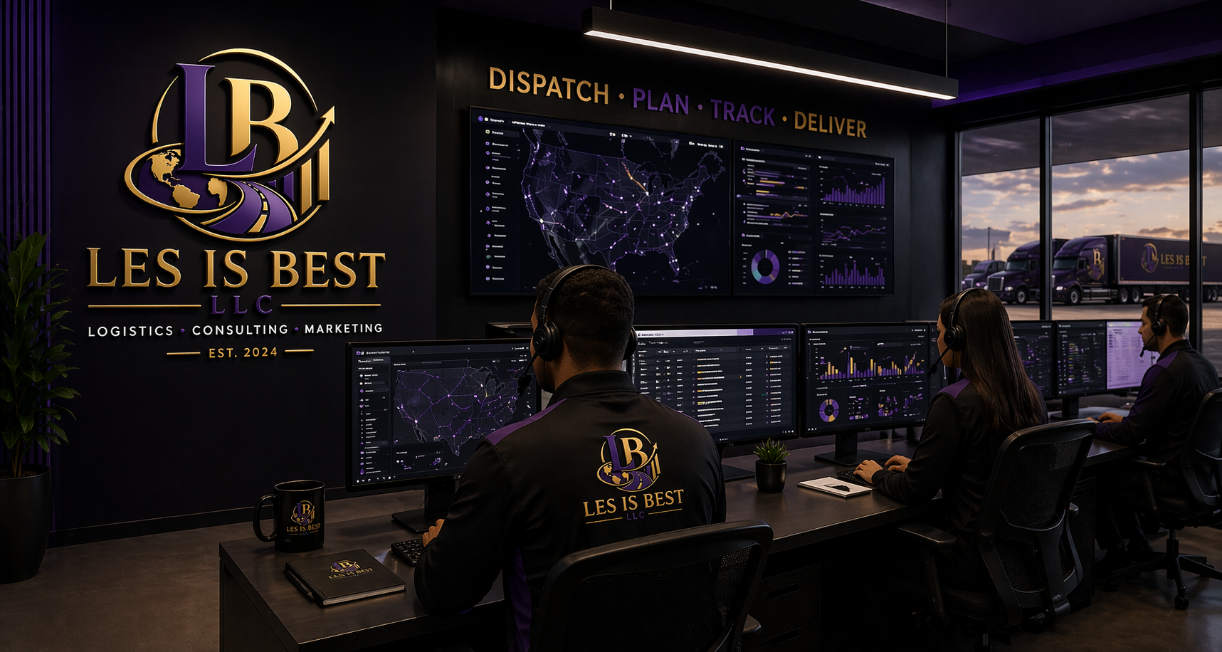 LES IS BEST LLC logistics team and transportation image