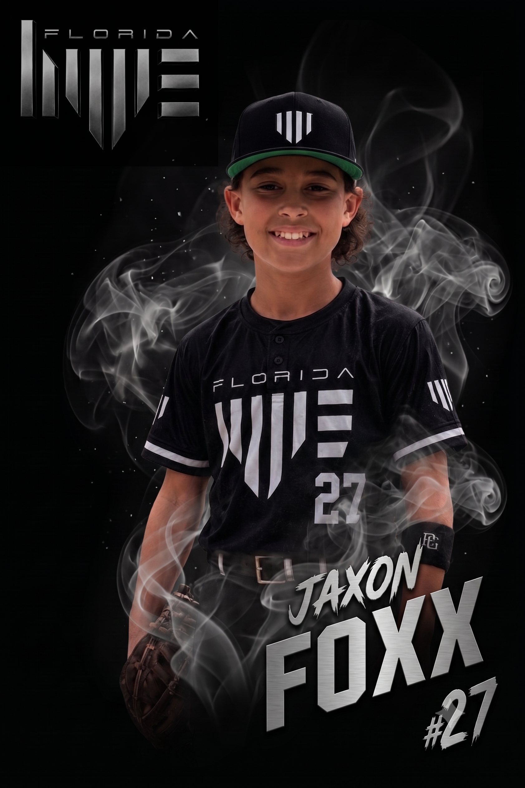 Jaxon Foxx, number 27, Florida Hype 11U