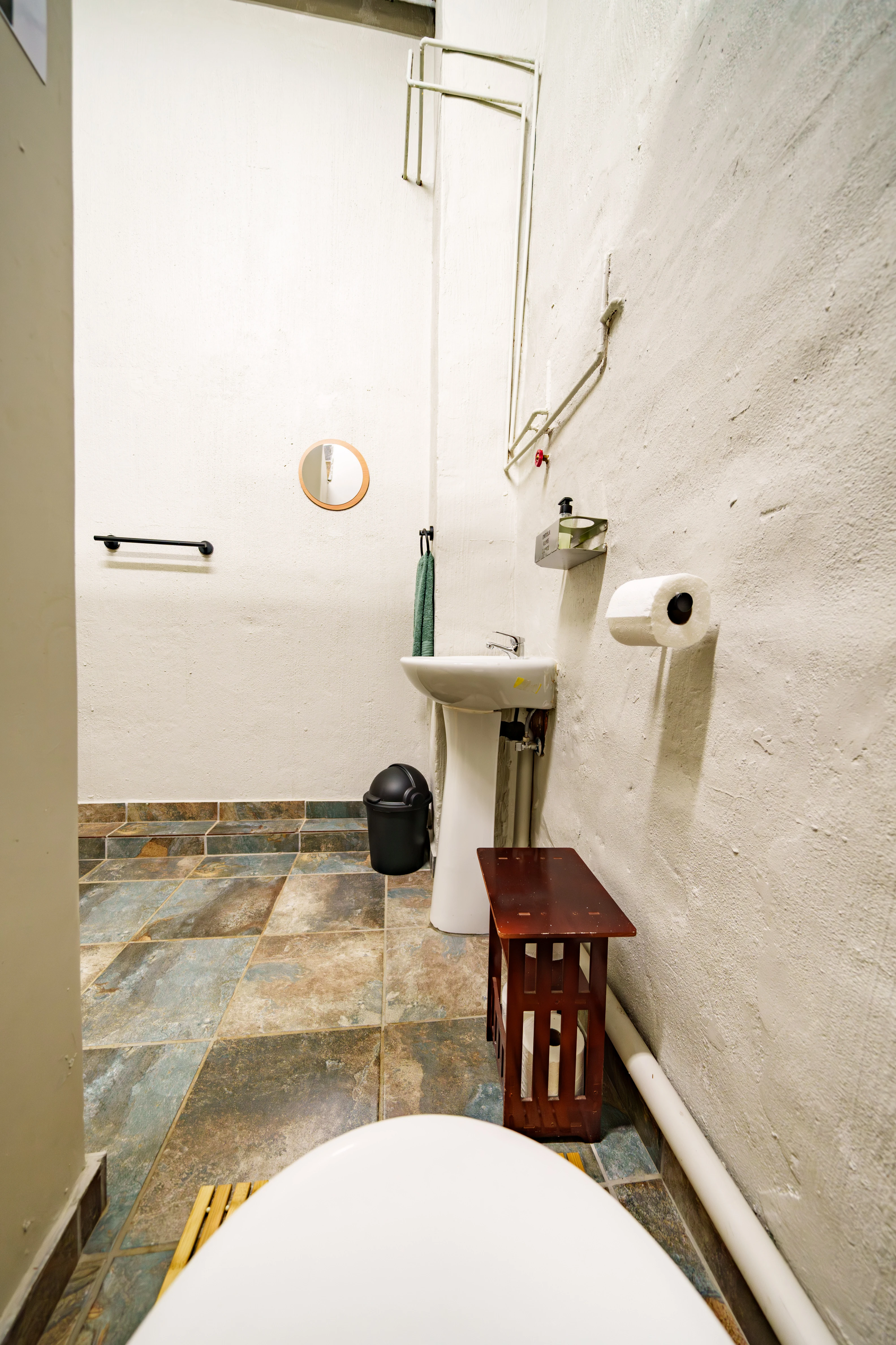 Shared bathroom facilities