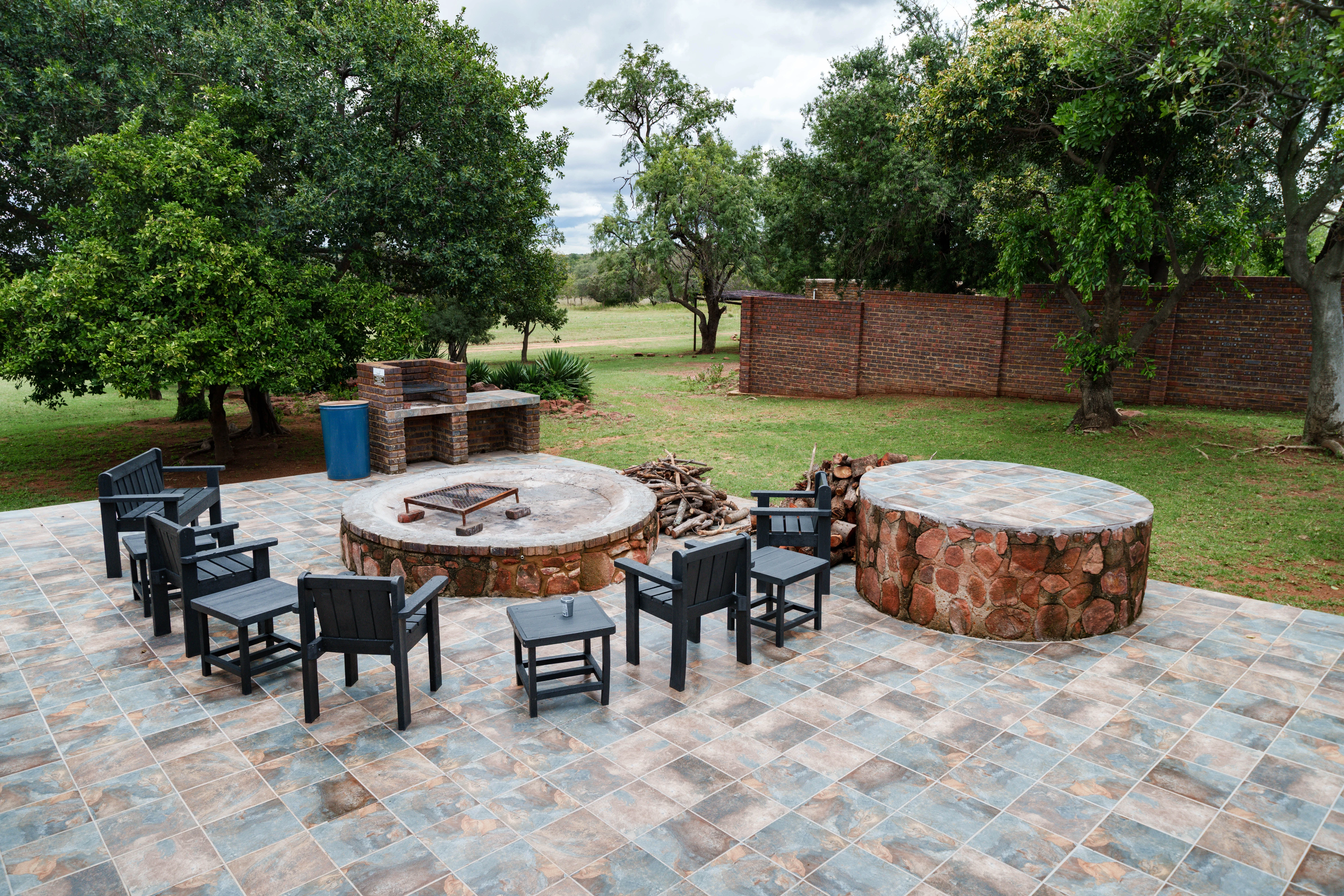 Shared braai area