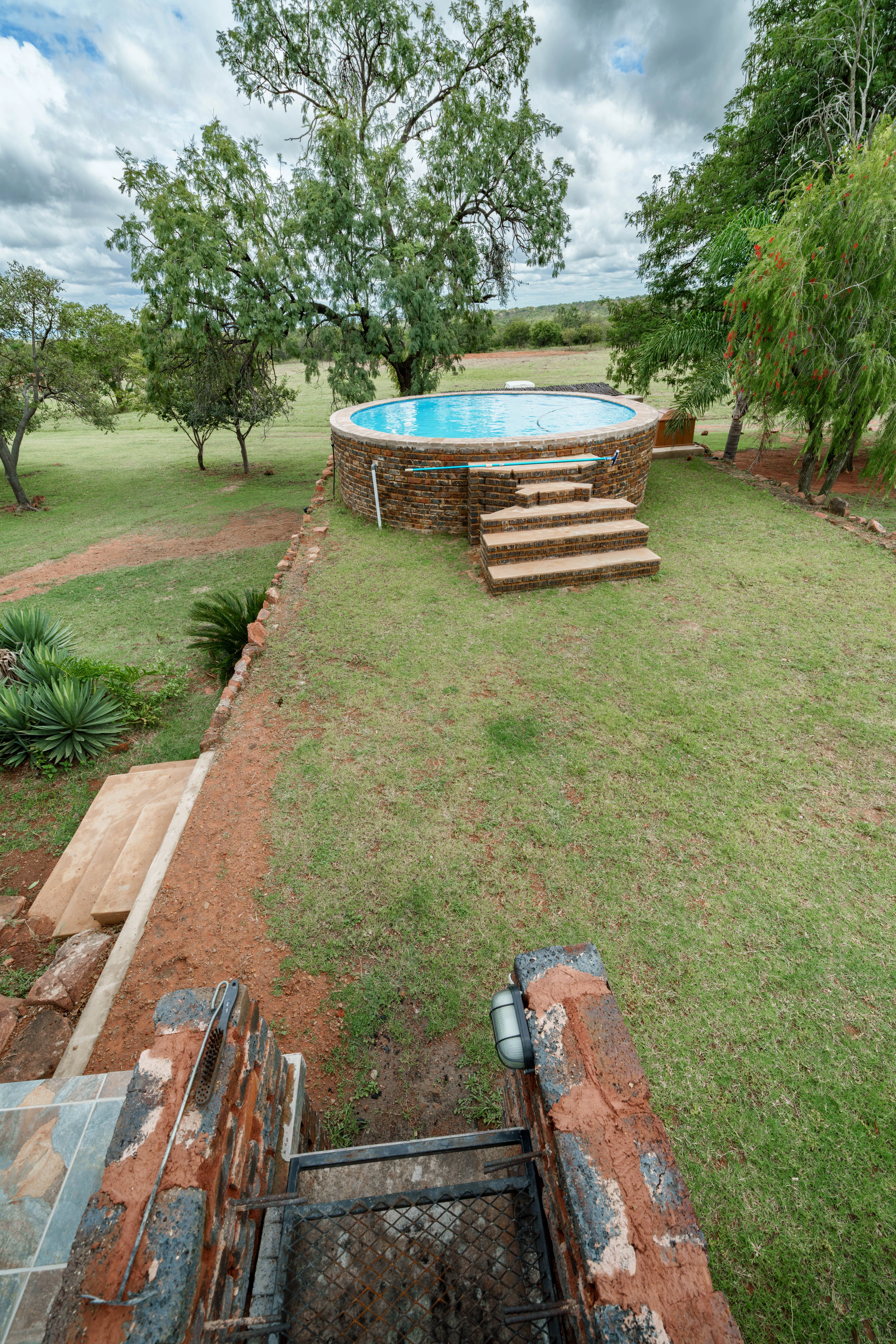 Pool area at Impala Game Ranch