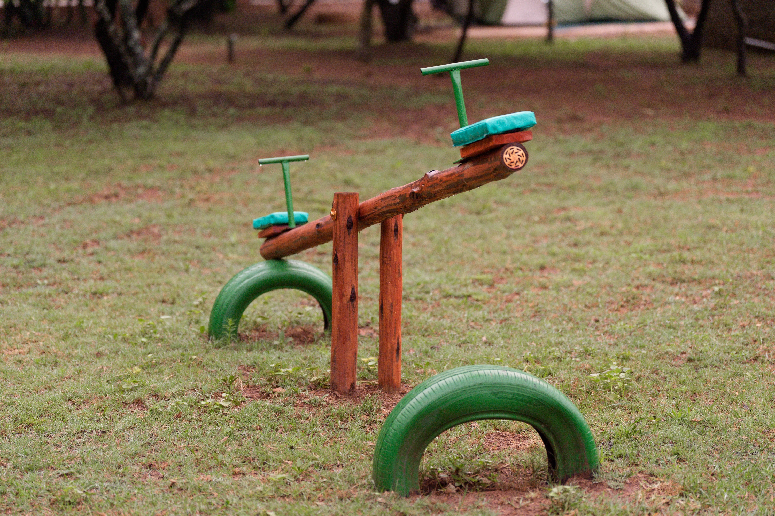 Kids playing outdoors