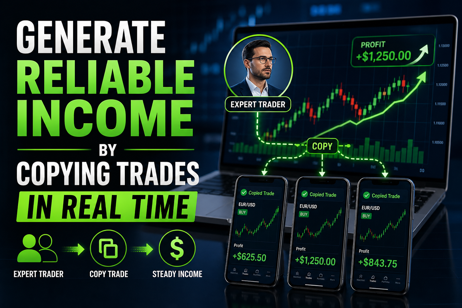Generate Reliable Income by Copying Trades in Real Time - Part 7