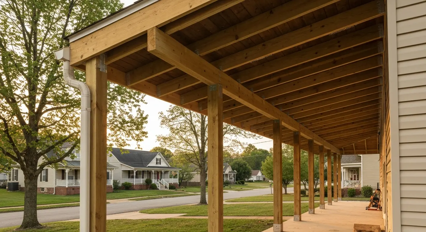 Residential porch project