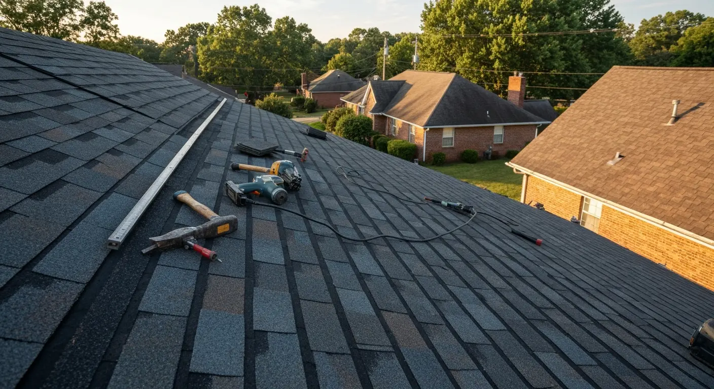 Roof repair near Sparta
