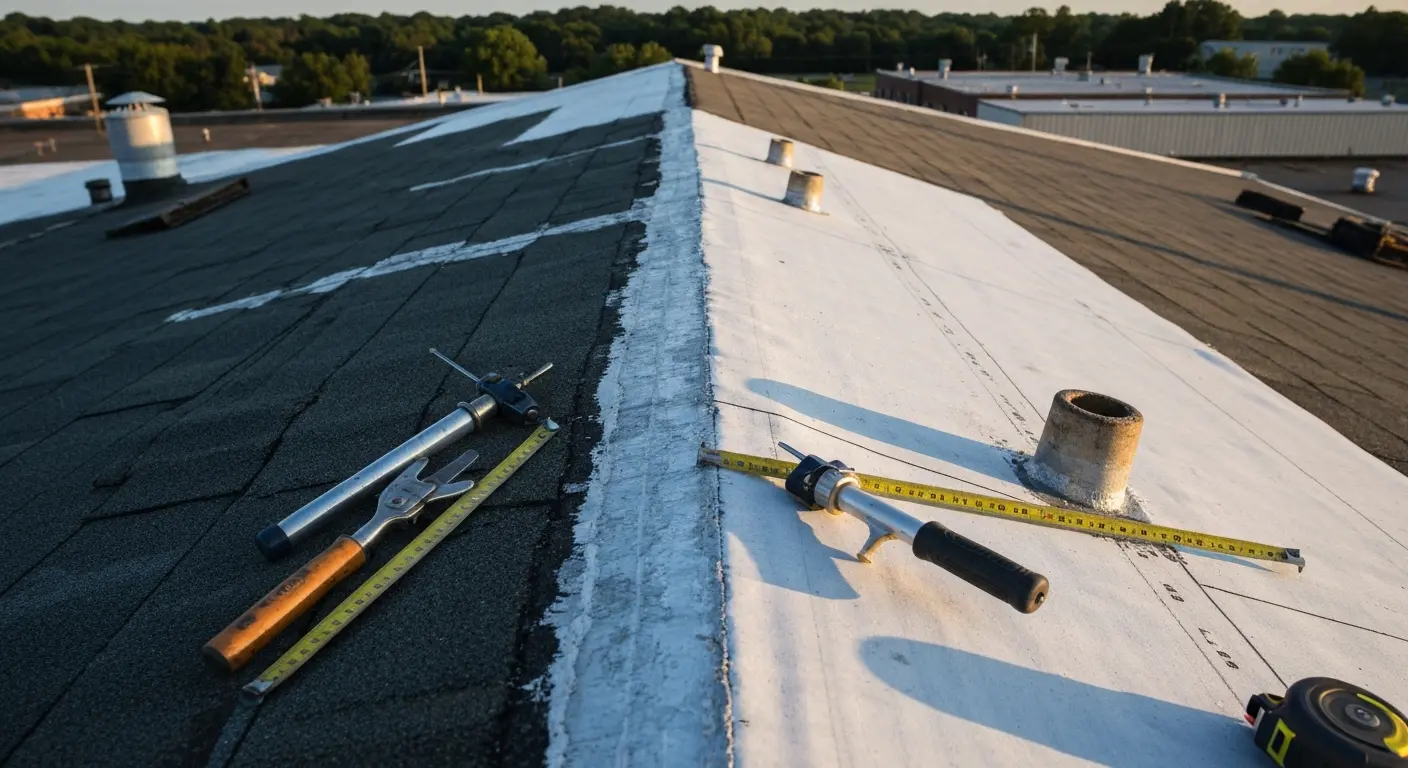 Commercial roof repair